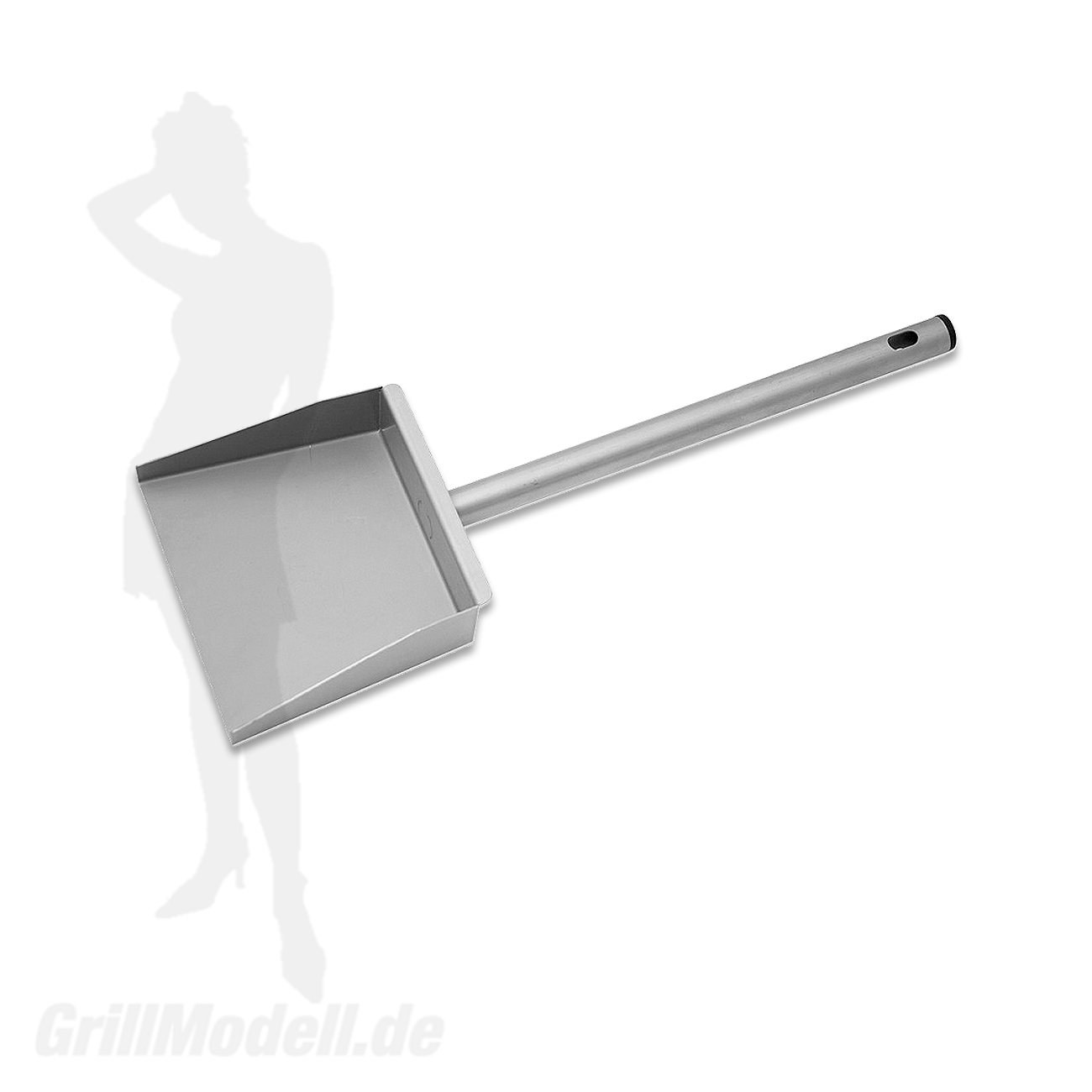 Kohleschaufel aus Edelstahl für Edelstahlgrill Holzkohlegrill 