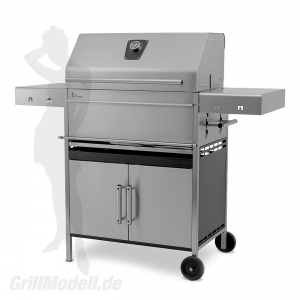 Edelstahlgrill - Holzkohlegrill - EDELstar XL Komplett - Bausatz