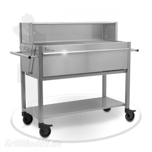 Holzkohlegrill - Profigrill aus Edelstahl PROFIstar 1000 - Modulbausatz