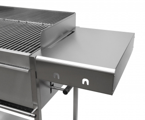 Edelstahlgrill - Holzkohlegrill - EDELstar L Basis - Bausatz