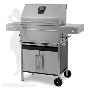 Edelstahlgrill - Holzkohlegrill - EDELstar L Komplett - Bausatz