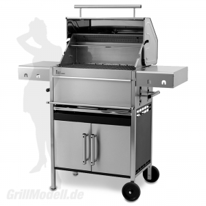 Edelstahlgrill - Holzkohlegrill - EDELstar L Komplett - Bausatz