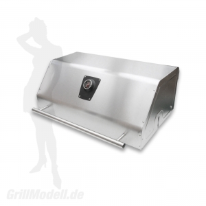 Grillhaube für EDELstar L Grill (mit Thermometer und Warmhalterost)