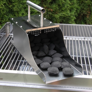 Grill-Kohleanzünder - Anzündkamin aus Edelstahl - Bausatz