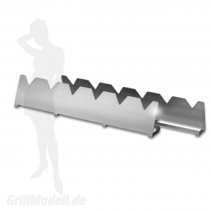 Spießhalter aus Edelstahl